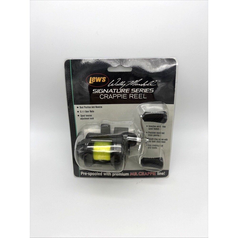NEW Lew's Wally Marshall Signature Series WMR5 Crappie Fishing Reel